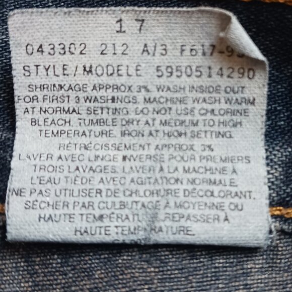 Vintage Levi's 550 High-Waisted Mom Jeans Size 10 Made in Canada Relaxed Fit 90s - Picture 11 of 14